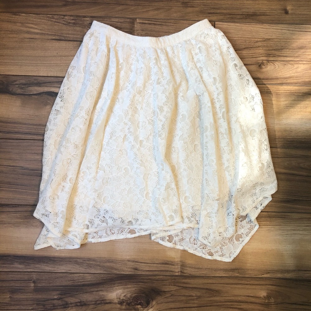 Kids Abercrombie & Fitch Lace Overlay Skirt